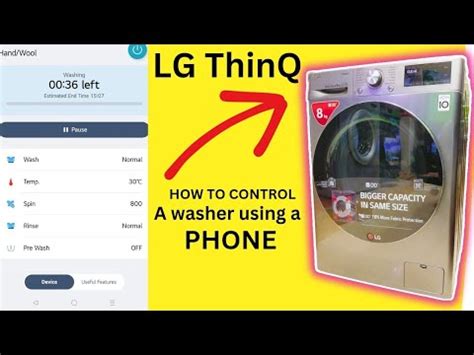 how to use lg washer|Mastering Your LG Smart ThinQ Washing Machine: A